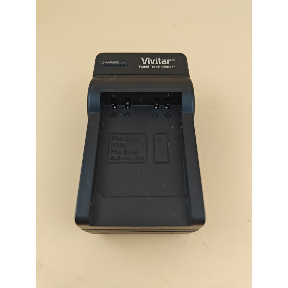 Vivitar Rapid Travel Charger VIV-QCB-902 Canon Samsung Wall Plug Used